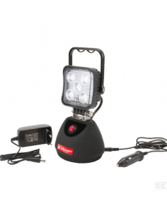 FARI E GIROFARI: vendita online FARO DA LAVORO LED RICARICABILE 15W, 900 lm, 11-36 V, NERO, 192,4X115 mm RIF. LA80001 in offerta