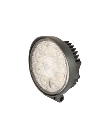 FARI E GIROFARI: vendita online FARO DA LAVORO A LED TONDO 110 X128 mm 10-30 V, 24W, 1440 LM RIF. 0F01091 in offerta