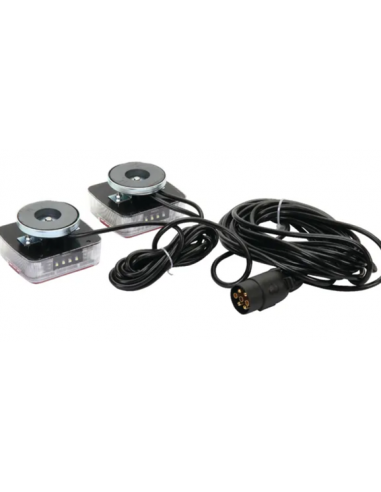 FARI E GIROFARI: vendita online SET LUCI LED 12 V MAGNETICO, CAVO 7.5 m RIF. LA207351 in offerta