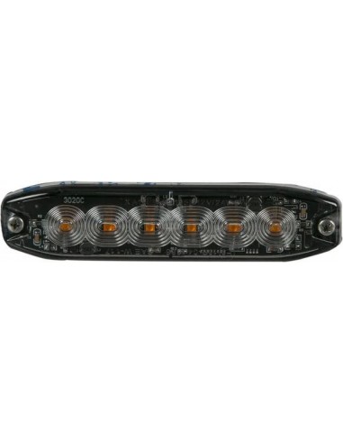 FARI E GIROFARI: vendita online Avvisatore lampeggiante, giallo, 6 LED in offerta