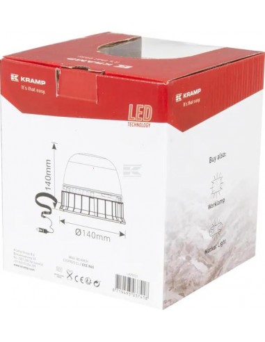 FARI E GIROFARI: vendita online Lampeggiante a LED, magnetico con presa in offerta