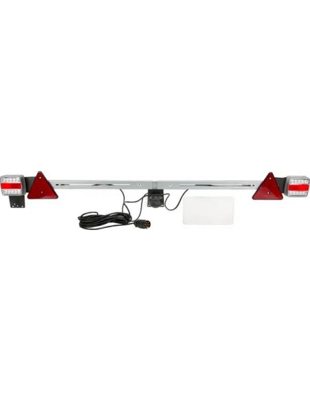 FARI E GIROFARI: vendita online Barra luci rimorchio LED 1400-2100mm, 7,5m cavo in offerta