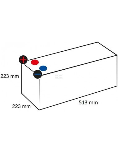 BATTERIE: vendita online Batteria 12V 180Ah 1400A in offerta