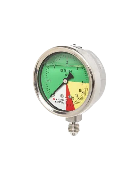 RICAMBI: vendita online Manometro Ø 63 mm 0-5-20-25 attacco radiale 1/4" in offerta