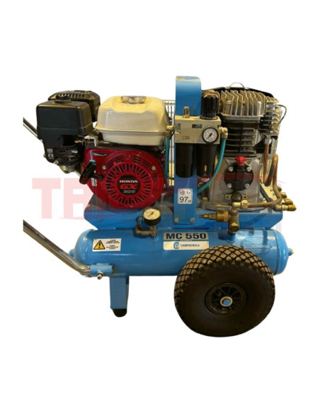MOTO COMPRESSORI: vendita online MOTOCOMPRESSORE A SCOPPIO CAMPAGNOLA MODELLO MC 550 - HONDA GX 200 in offerta