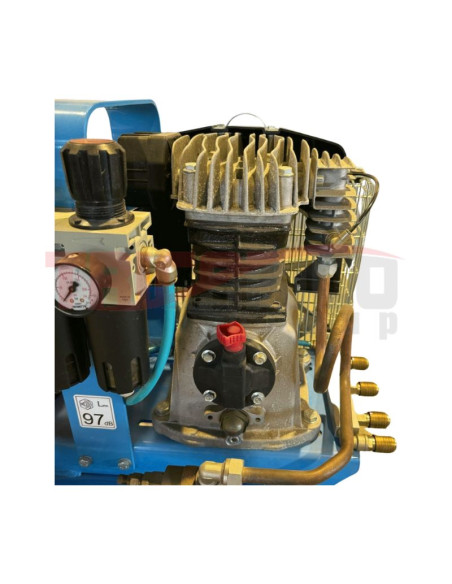 MOTO COMPRESSORI: vendita online MOTOCOMPRESSORE A SCOPPIO CAMPAGNOLA MODELLO MC 550 - HONDA GX 200 in offerta