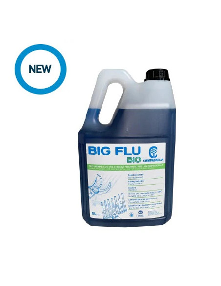 ADDITIVI E SBLOCCANTI: vendita online OLIO LUBRIFICANTE CAMPAGNOLA BIG FLU LT 5 PER ATTREZZI PENUMATICI in offerta