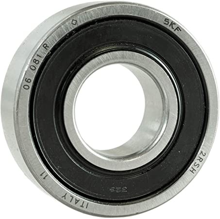 Cuscinetti A Sfera Obliqui 3204-2RS – 20x47x20,6 Mm, Doppia Fila, Tenuta In Gomma, Acciaio GCr15 (2 Pezzi)